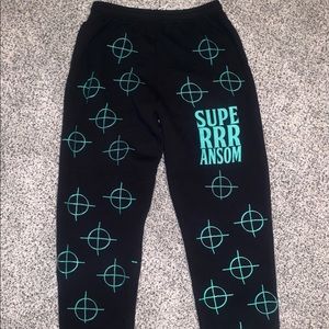 Superradical x Glow In The Dark Aim Here Pants